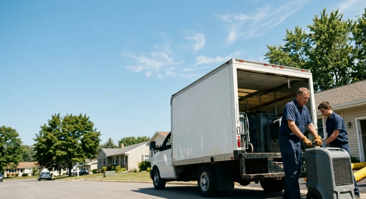 Water Damage Cleanup in Yellow Springs, OH near me